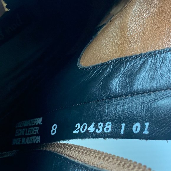 PAUL‎ GREEN Nicole Nut Suede Side Zip Booties - Picture 4 of 11